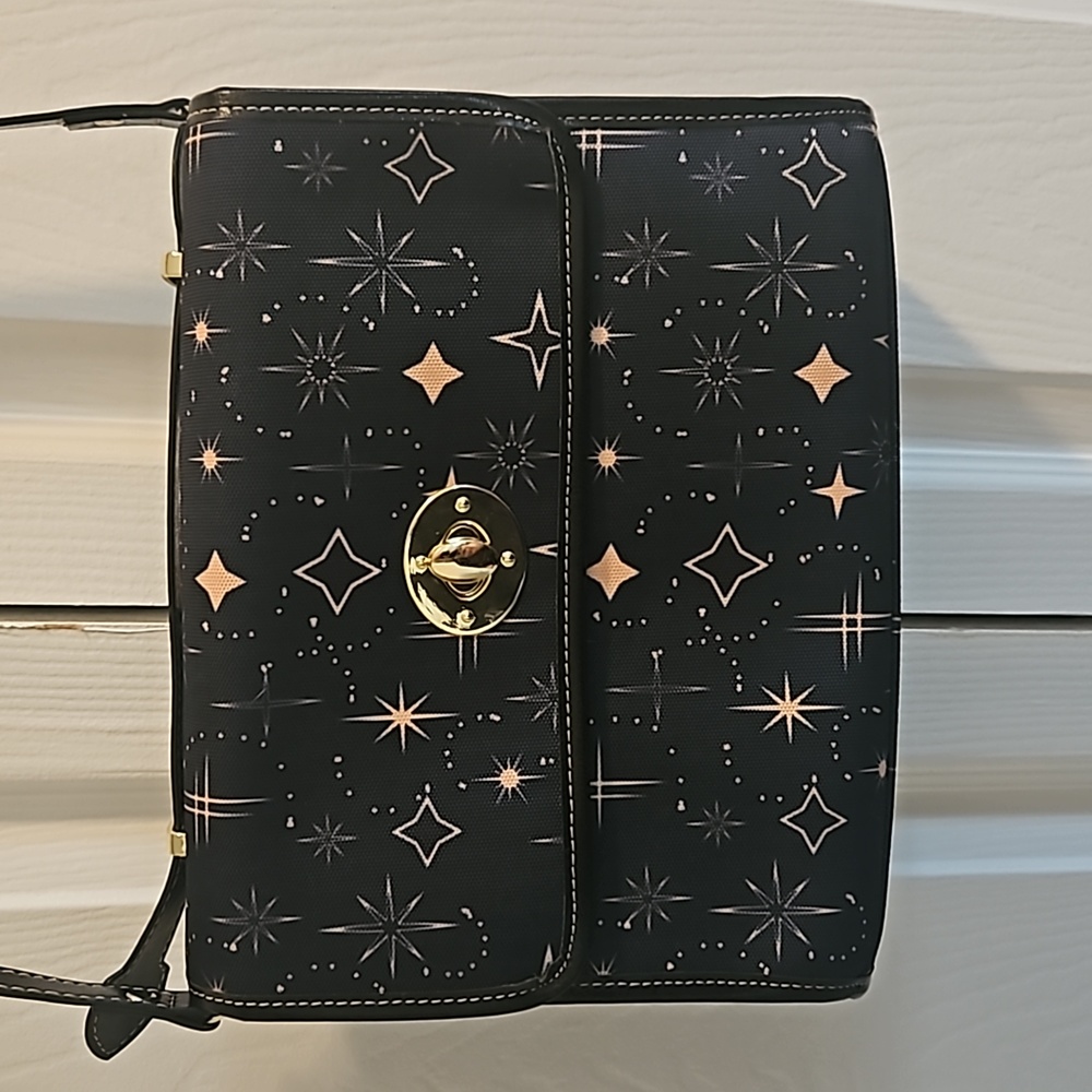 Cottage core structured cross body bag